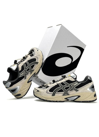 Бежевые демисезонные кроссовки мужские asics No Brand Gel-Kahana TR V4 Beige Black