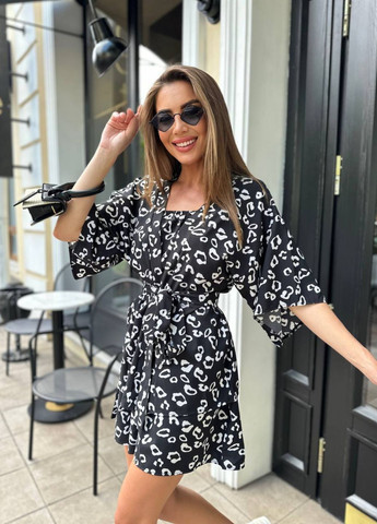 Костюм-трійка: шорти, топ, кофта-кімоно Україна (328214168)