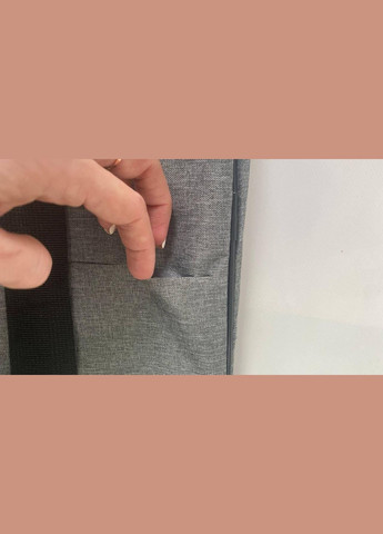 Дорожна сумка-органайзер, тревел кейс для зберігання документів з кодовим замком Сіра No Brand (317352330)