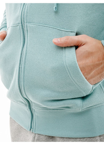 Мужская толстовка CLUB HOODIE FZ BB Бирюзовый Nike (333956278)