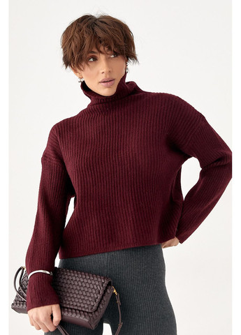 Базовий теплий гольф у рубчик Lurex (369776104)