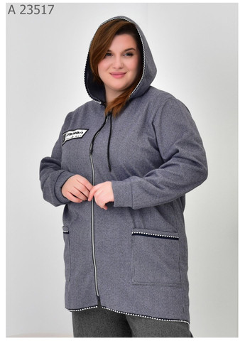 Жіноча парка на змійці з капюшоном SK (323017031)