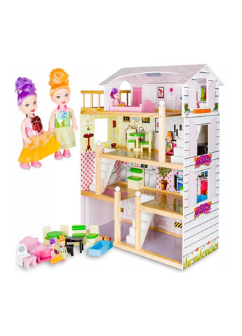 Ляльковий будиночок дерев'яний Villa Mia 43947 Totti (303138652)