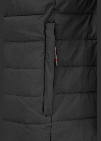 Черная демисезонная куртка однотонная мужская 2320 черный shop (2000990873125) No Brand