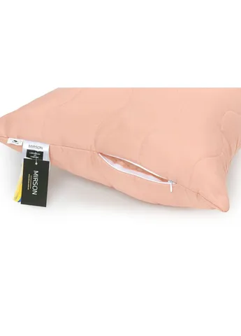 Ковдра Набір бавовняний Всесезонний №1747 Eco Light Coral Ковдра 200x220 + подушка 50x70 середня (2200003710762) Mirson Набір бавовняний Всесезонний 1747 Eco Light Coral (379325286)