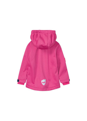 Малиновая демисезонная куртка softshell (софтшел) водоотталкивающая и ветрозащитная для девочки bionic-finish® eco 375429 куртка-лайнер Lupilu