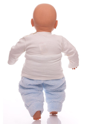 Блакитний зимній костюм із довгим рукавом для хлопчика трава club блакитний 68 см (29121) BABYKROHA