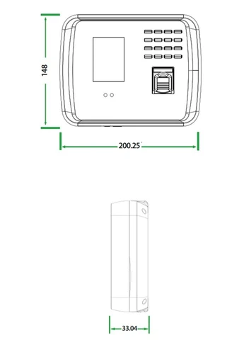 Біометричний термінал MB460 ZKTeco (389144974)