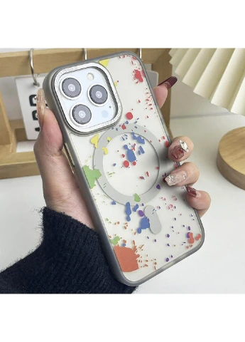 Чохол TPU+PC Flush with MagSafe для Apple iPhone 12 Pro / 12 (6.1") Epik (388701772)