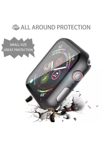 Захисний чохол зі склом для Apple Watch 45 мм Прозорий CHOICE (360898277)