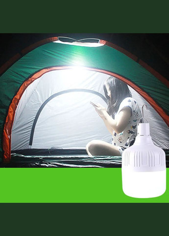 Портативная лампа для кемпинга подвесной аккумуляторная фонарь на крючке цвет белый Digital (315889594)