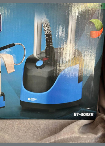 Вертикальний підлоговий відпарювач парова система Праска парогенератор BT-3038В 3200 Вт BiTEK (315344980)