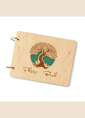 Крафтбук "Дерево" зі світлою обкладинкою та чорними сторінками Your Magnets (336954842)