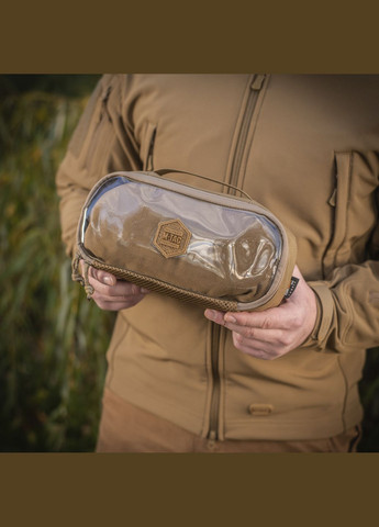 Органайзер утилитарный прозрачный Elite Medium Gen.II Coyote M-TAC (303261529)