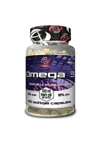 Жирные кислоты Omega 3, 60 капсул All Sports Labs (334706496)