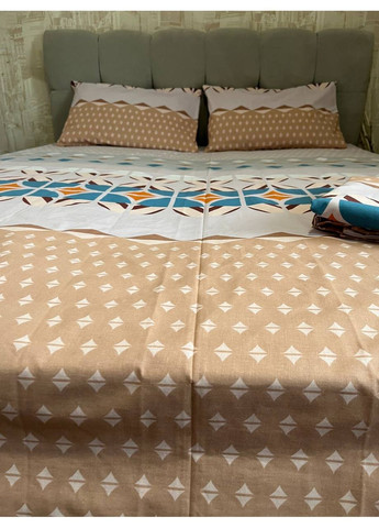 Комплект постельного белья евро размер No Brand мозаїка (370864798)
