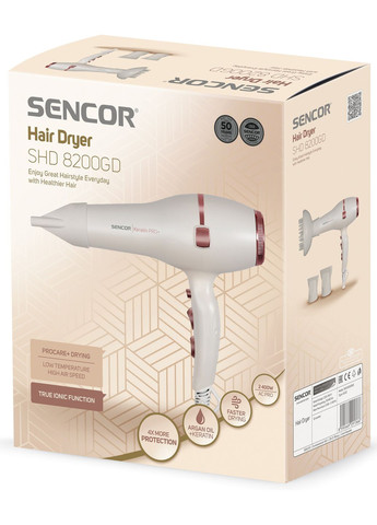 Фен SHD 8200GD Sencor (367057173)