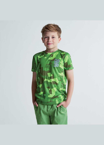 Зеленая летняя футболка для мальчика р DARE2B