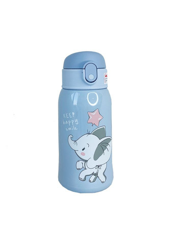 Термос-поїльник з силіконовою трубочкою Слоненя MGZ-0315(Elephant) 560 мл No Brand (354766948)