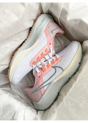 КРОССОВКИ ЖЕНСКИЕ NIKE AIR ZOOM PEGASUS PINK WHITE НАЙК АИР ЗУМ ПЕГАСУС No Brand розовые демисезоны (367172457)