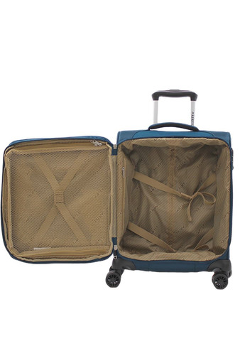 Чемодан ручная кладь S ткань синяя 55х40х20+5см/43л/2.3кг/ 6903 AIRTEX (324801882)