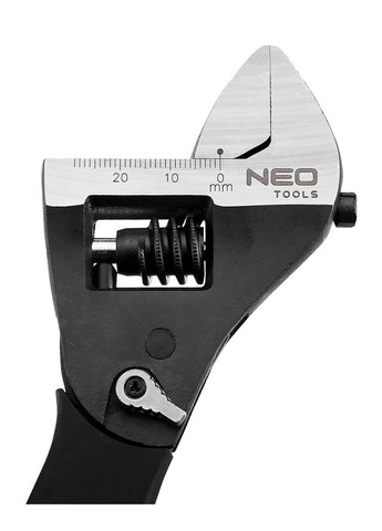 Ключ розвідний (030 мм, 200 мм) із храповим механізмом (23846) Neo Tools (293511027)