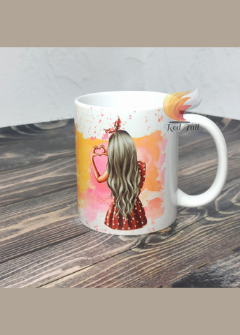 Чашка подарункова "Успішна, красива та завжди чарівна" 330 мл No Brand (328439480)