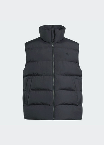 Чорна демісезонна жилет tonal puffer adidas