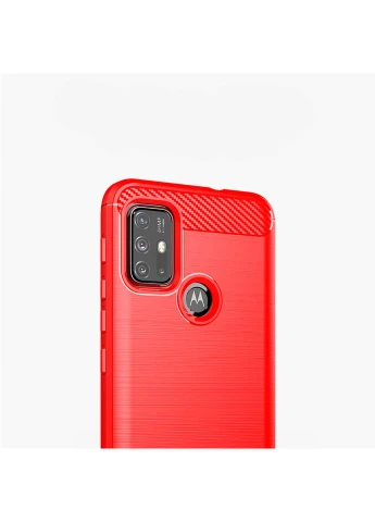 Чехол Carbon Fiber для Motorola Moto G20 Lenuo (361902714)