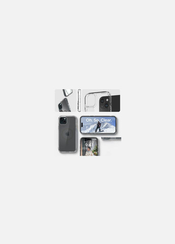 Чехол для мобильного телефона (ACS06804) Spigen apple iphone 15 ultra hybrid magfit graphite (275079307)