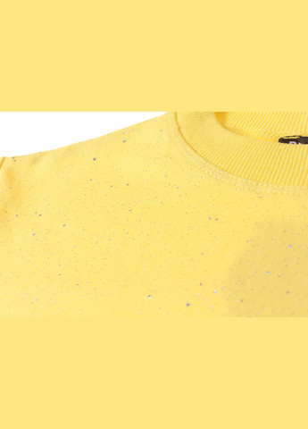 Желтый летний футболка + шорты 16288 BLUELAND