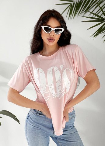 Футболка женская оверсайз с принтом No Brand - (329651550)