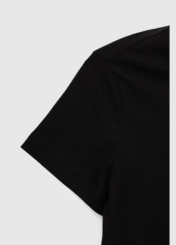 Черная летняя футболка патриотическая детская s-p-kb02302-fl 116 см черный (2000990627254s) shop (2000990627254) Demos