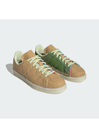 Зеленые демисезонные кроссовки adidas CAMPUS 80 CROP