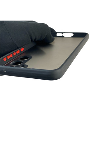 Чохол для телефона Galaxy A55 5G (SM-A556B) з високими бортами із захистом камери на самсунг а55 5г чорний Samsung (366018782)