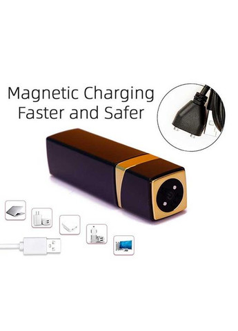 Вібратор для клітора "Помада" 10 режимів USB червоний - (372660137)