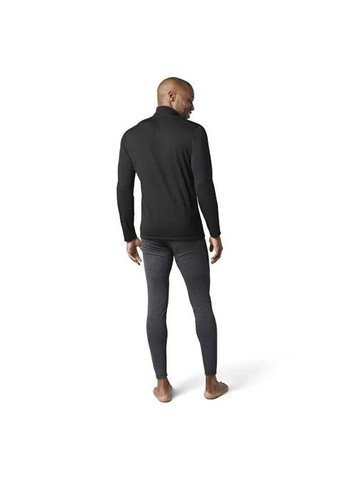 Термофутболка з довгим рукавом чоловіча martwool Men' Classic Thermal Merino Base Layer 1/4 Zip Boxed, Black, Smartwool (334672472)