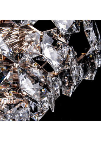 Класична кришталева люстра на ланцюгу на 9 лампочок E1762/9(2м) No Brand (352229927)