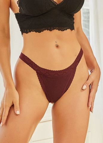 Жіночі трусики стрінги прикрашені мереживом Дотик Ніжності (737-48) Finetoo (299398624)