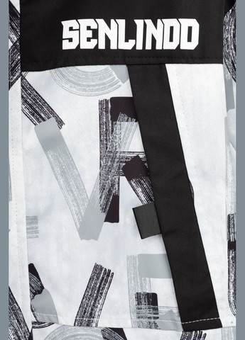 Белая демисезонная ветровка No Brand