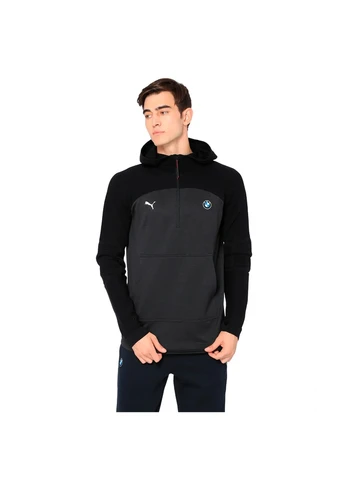 Худи BMW Motorsport Evoknit 1/2 Zip Black 576638-01 Puma (399413456)