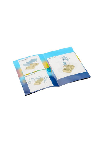 Детский деревянный 3D конструктор "Машинка" Puz-00930, 43 детали PuzzleOK (327320626)