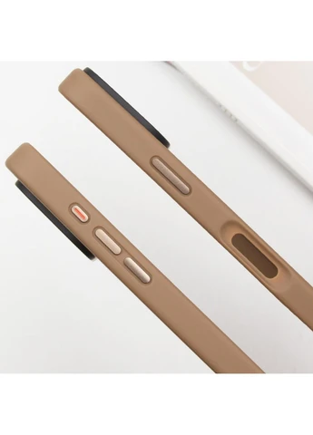 TPU+PC чехол Metal Buttons with MagSafe для Apple iPhone 16 (6.1") Epik (389307554)