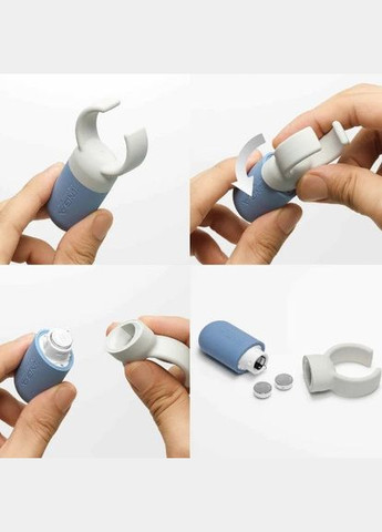 Кільце ерекційне з вібрацією SVR one -Сірий Tenga (303882038)