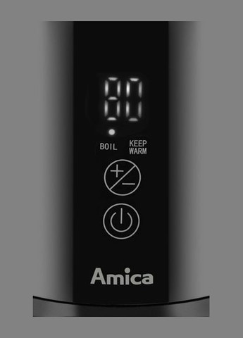 Електрочайник KF 6012 1.5 л чорний AMICA (337093893)