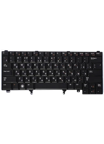 Клавиатура для ноутбука Latitude (E6420) Black, RU/EN Dell (396687999)