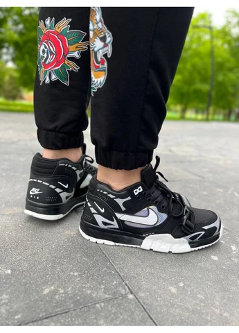 Комбіновані кросівки чоловічі nike air trainer 1 utility найк аір трейнер 1 демісезон No Brand