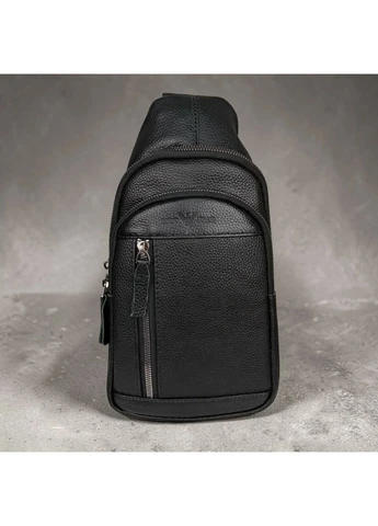 Мужская сумка-бананка Armani натуральная кожа черная 30х16х6 см No Brand Сумка-бананка (400878721)