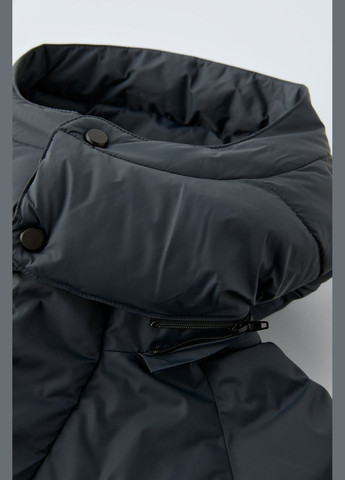 Темно-синя зимова куртка для хлопчика темно-синя 3121650820 Zara