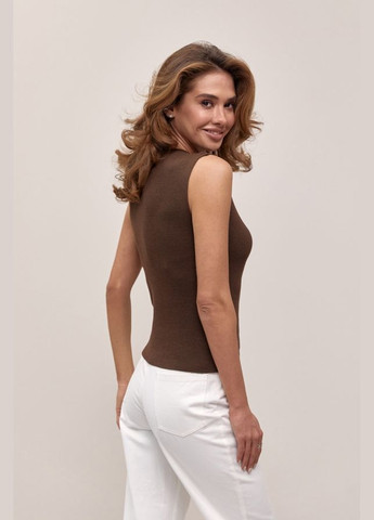 Базовый трикотажный топ без рукавов из вискозы (2486) Triko Bakh (334710526)